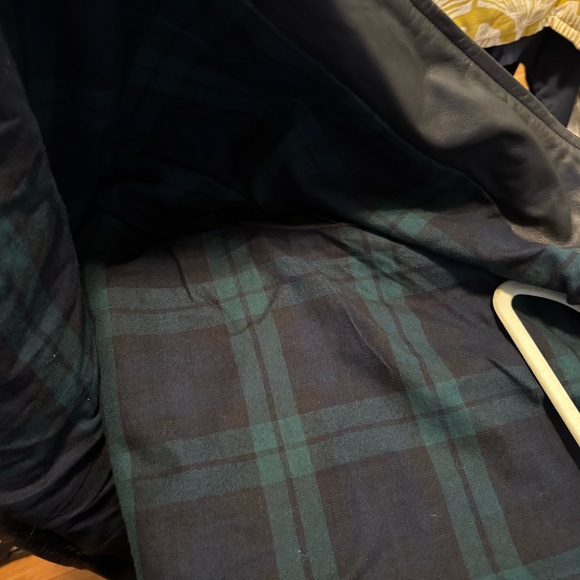 Ralph Lauren Men's Dark Brown Leather Bomber Jacket - Picture 5 of 13